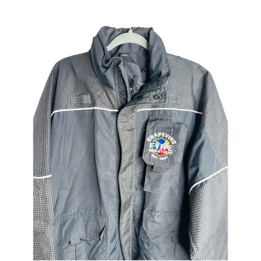 Blauer 9845 Crosstech Emergency Response Jacket Fire Dept Grapevine TX Patch